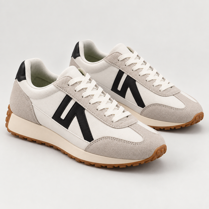 Nestquora Women Retro Panel Casual Sneakers