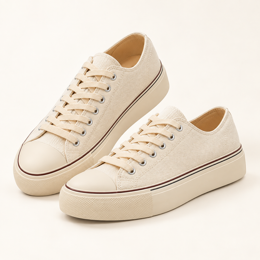 Nestquora Women Minimal Platform Casual Sneakers