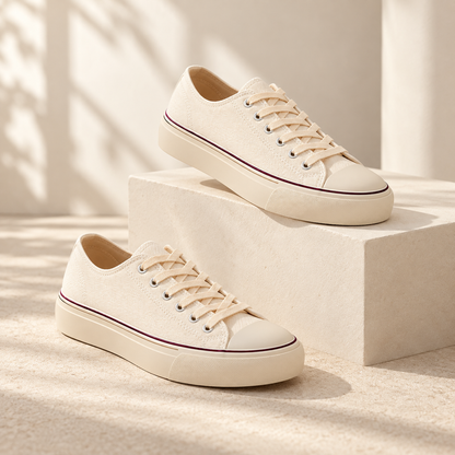 Nestquora Women Minimal Platform Casual Sneakers