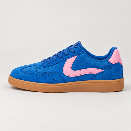 Nestquora Women Colorblock Gum Sole Sneakers