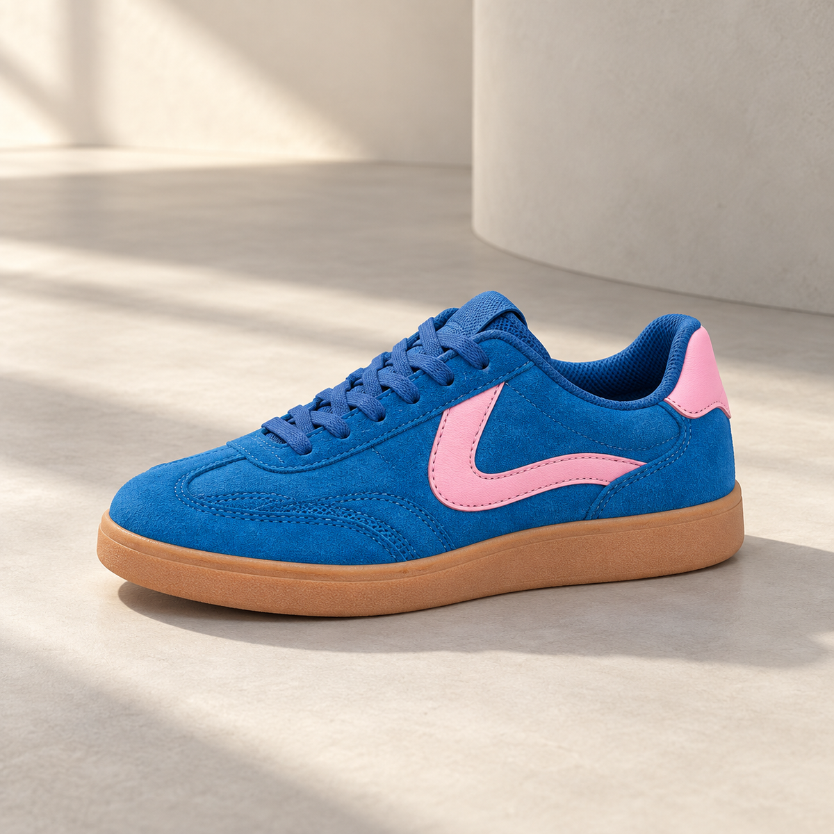 Nestquora Women Colorblock Gum Sole Sneakers
