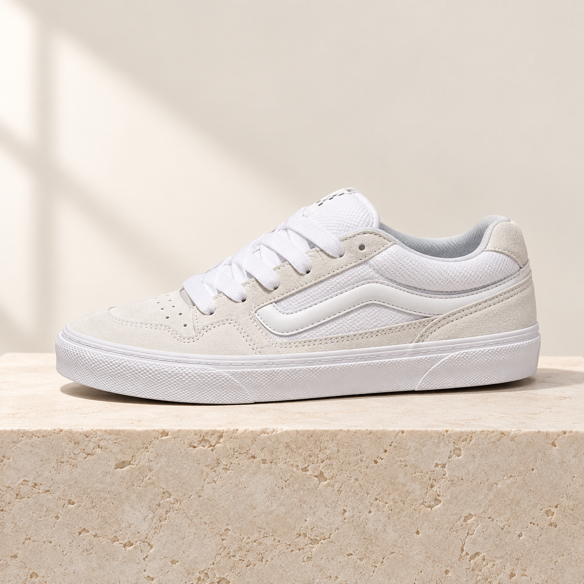 Nestquora Women Chunky White Casual Sneakers