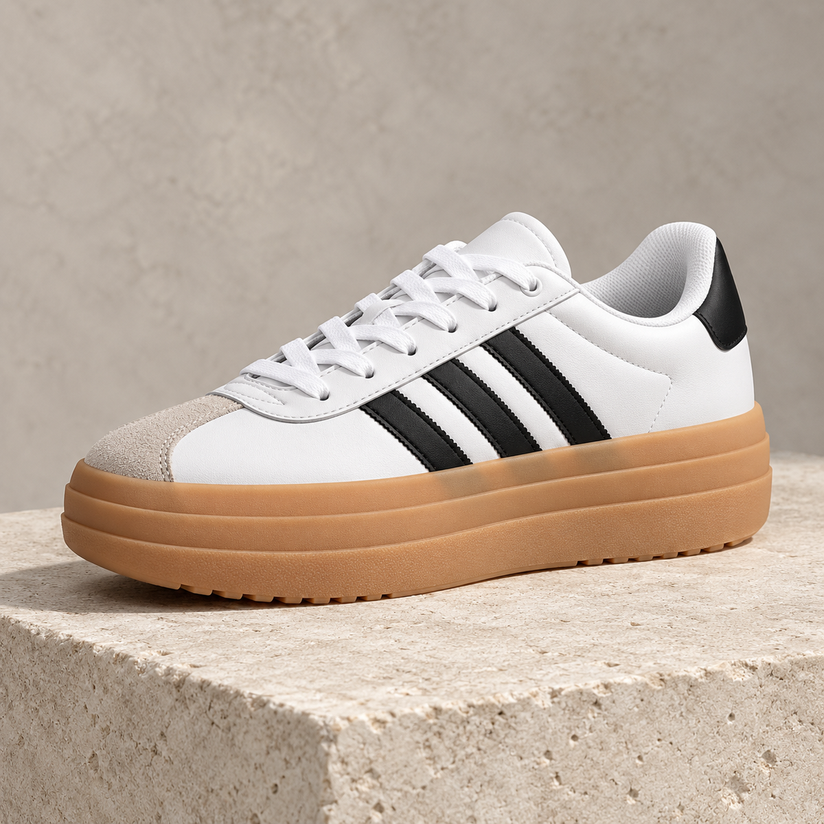 Nestquora Women Striped Platform Casual Sneakers