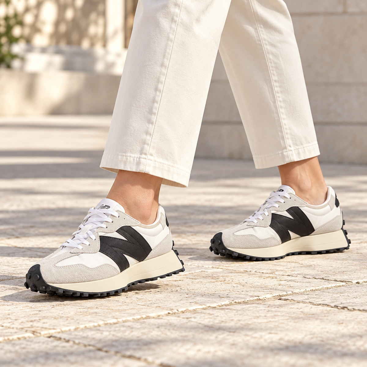 Nestquora Women Layered Retro Runner Sneakers